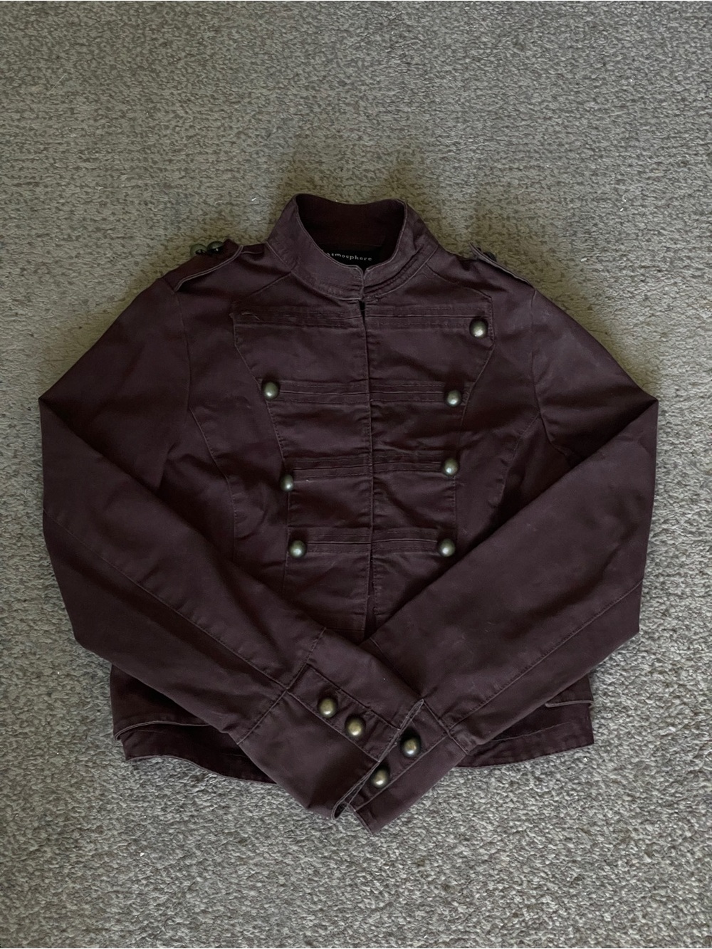 Brown Napoleon army jacket